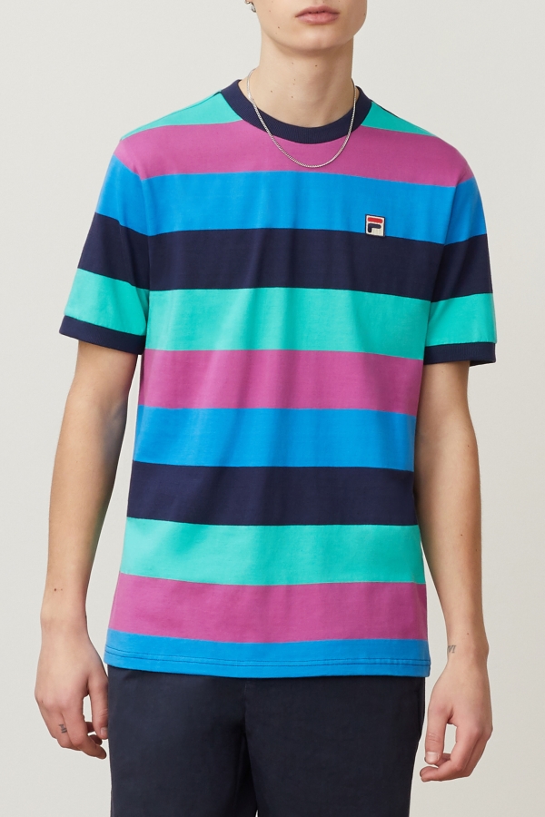 jabez tee Navy-Parasailing-Freesia Fila