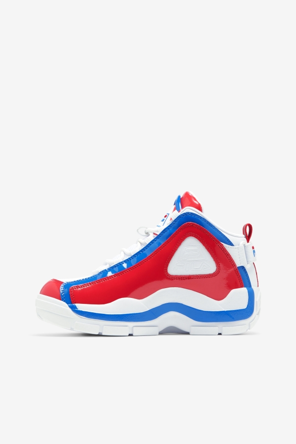 Women\'s Grant Hill 2 Fila White-Red-Blue