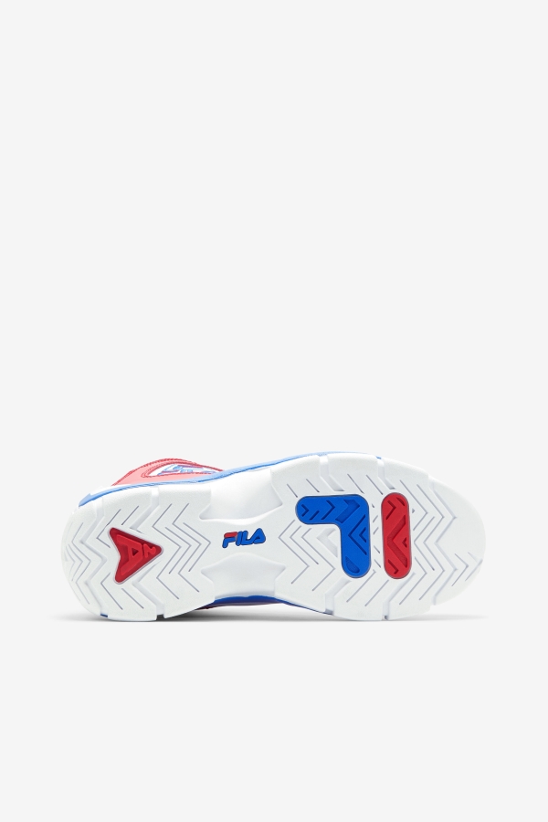 Women\'s Grant Hill 2 Fila White-Red-Blue