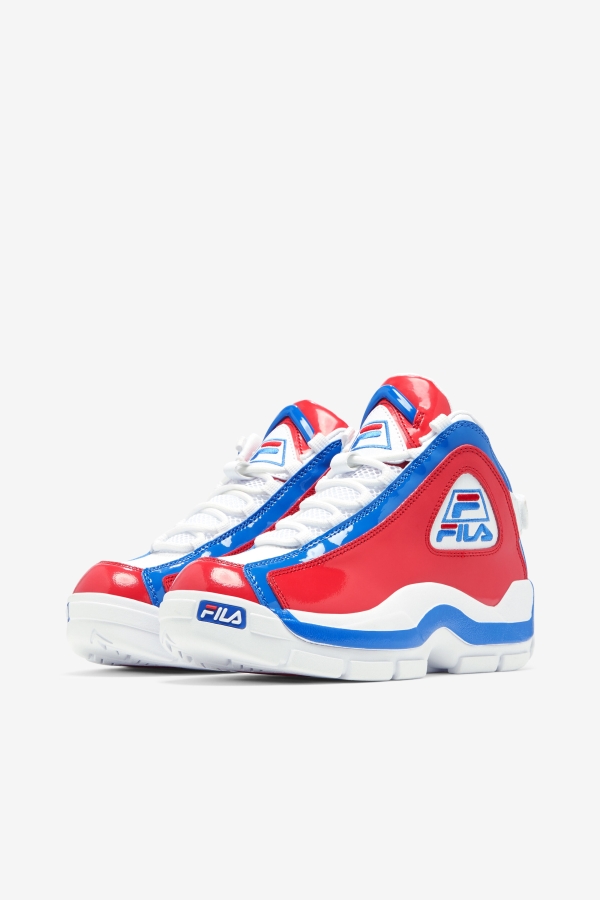 Women\'s Grant Hill 2 Fila White-Red-Blue