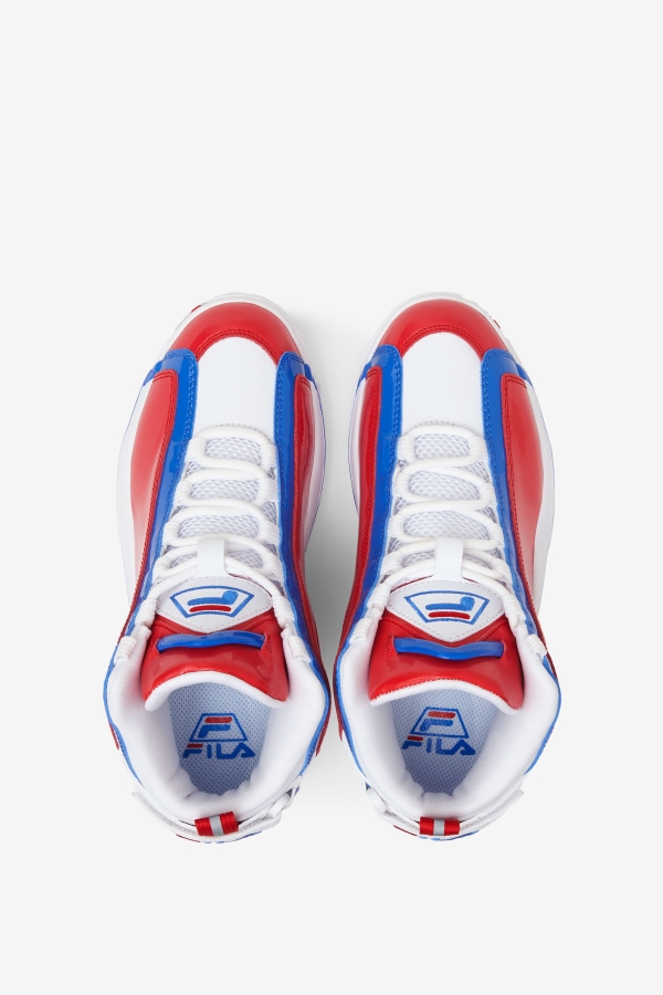 Women\'s Grant Hill 2 Fila White-Red-Blue