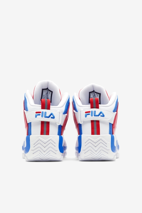 Women\'s Grant Hill 2 Fila White-Red-Blue