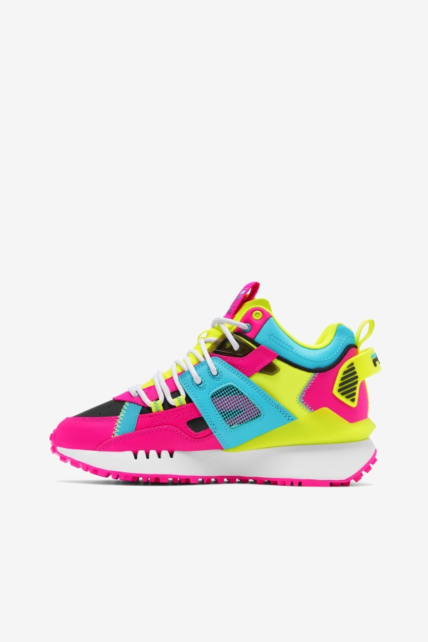 Women\'s Spectra Fila Pink Glo-Yellow-Black