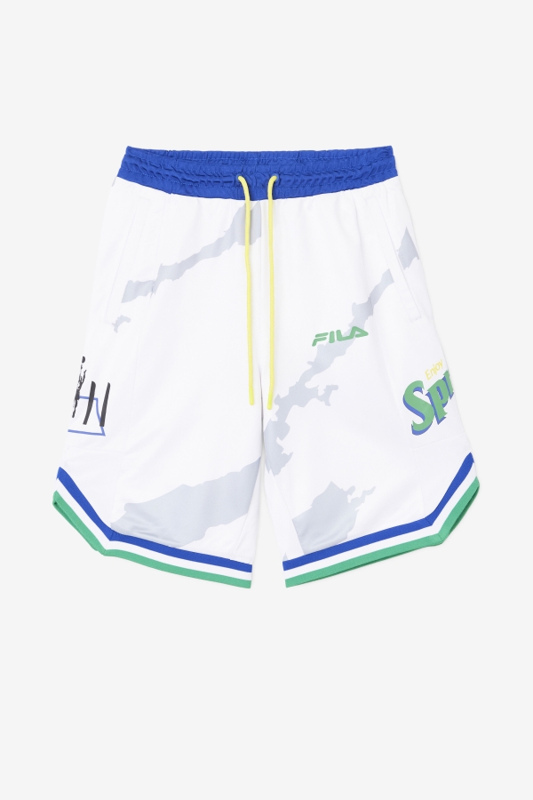 White-Blue-Jelly Bean-Golden Grant Hill x Sprite Short Fila
