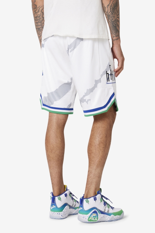 White-Blue-Jelly Bean-Golden Grant Hill x Sprite Short Fila