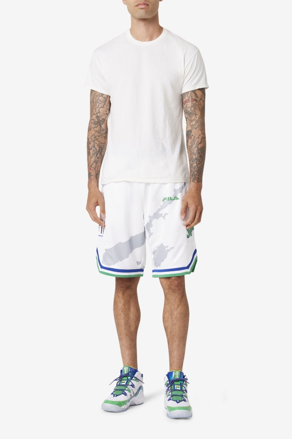 White-Blue-Jelly Bean-Golden Grant Hill x Sprite Short Fila