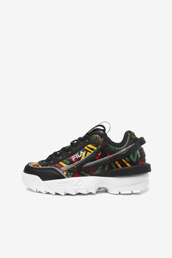 Fila Black-Jelly Bean-Lemon Women\'s Disruptor 2 Exp