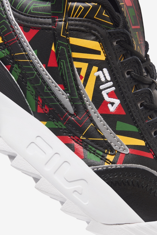 Fila Black-Jelly Bean-Lemon Women\'s Disruptor 2 Exp
