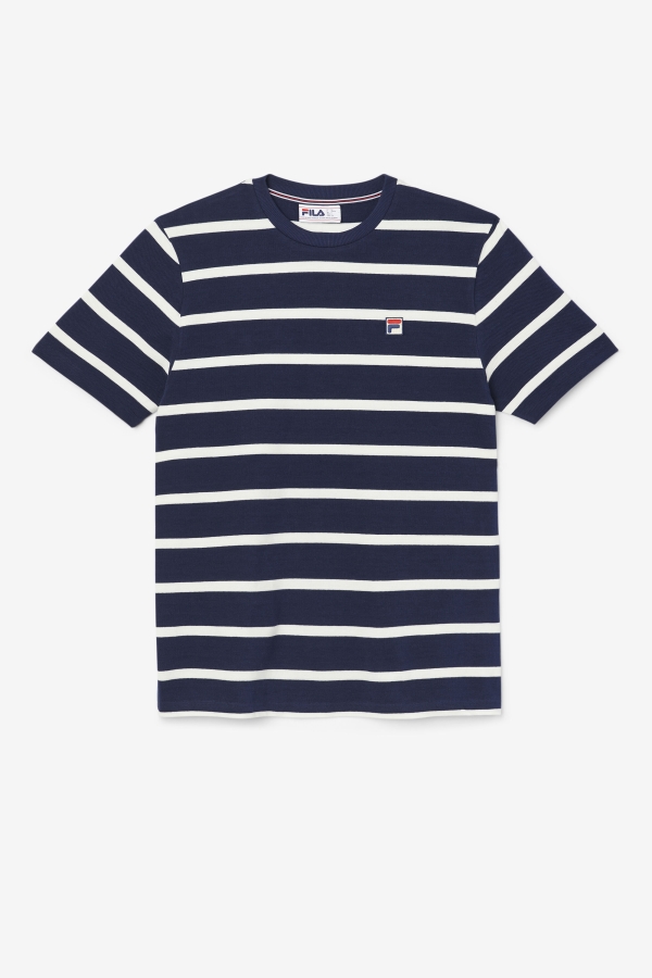 Navy-Marshmallow Deny Crew Fila