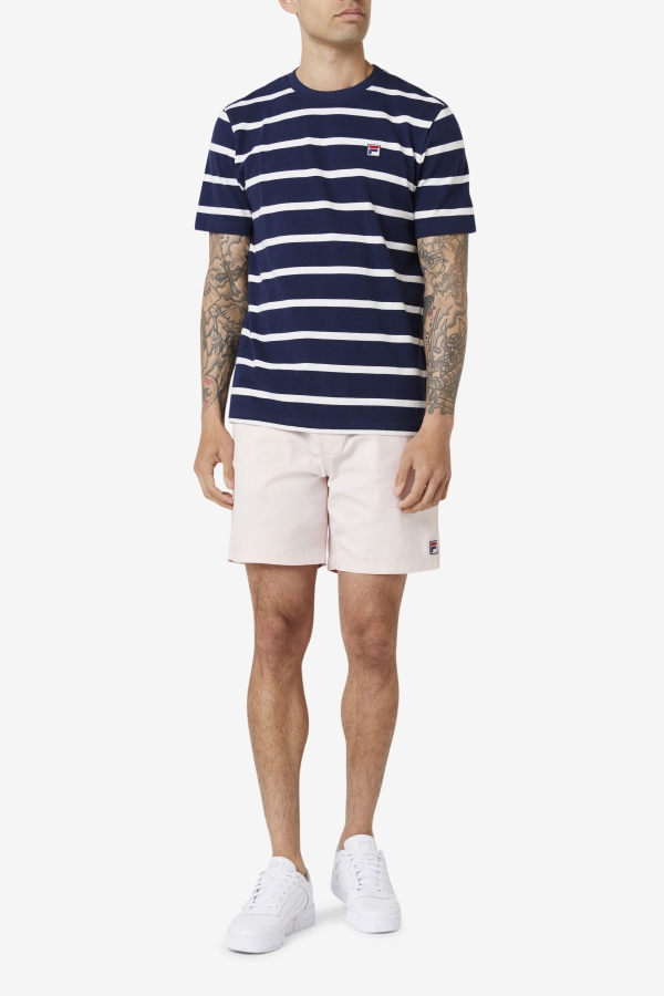 Navy-Marshmallow Deny Crew Fila