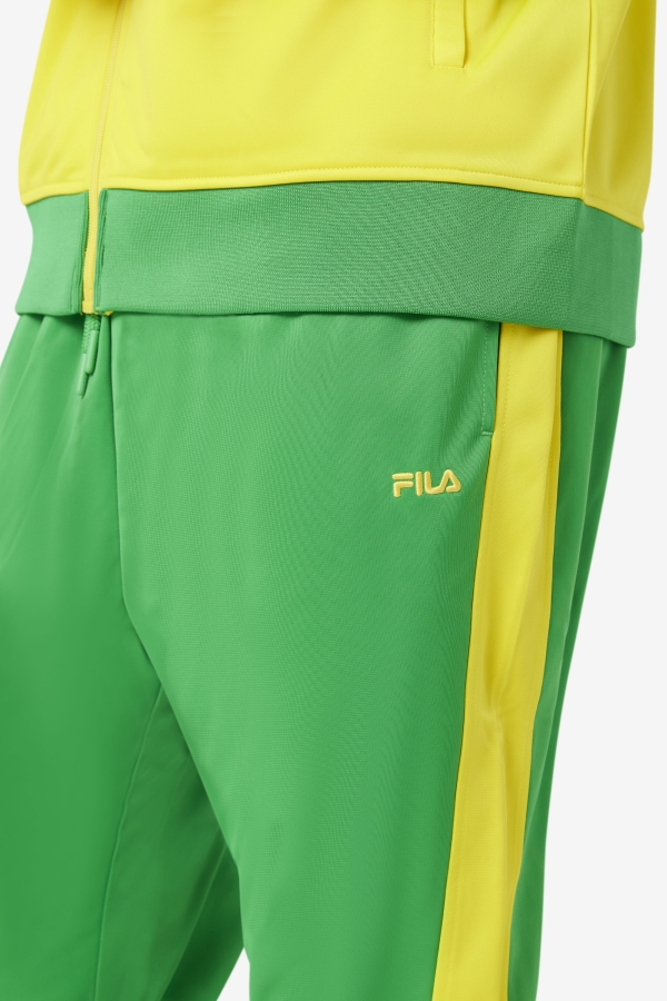 Fila Fern Green-Yellow Brazil Track Pant