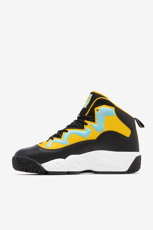Men\'s MB Fila Black-Lemon-Bluefish