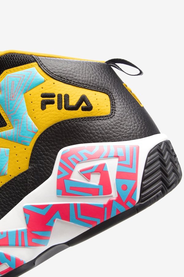 Men\'s MB Fila Black-Lemon-Bluefish