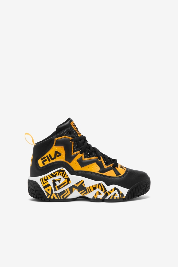 Big Kids' Mb Night Walk Fila Black-Gold-White