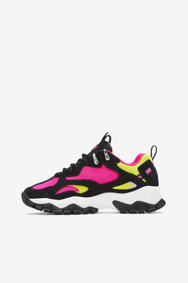 Women\'s Ray Tracer TR 2 Black-White-Pink Glow Fila