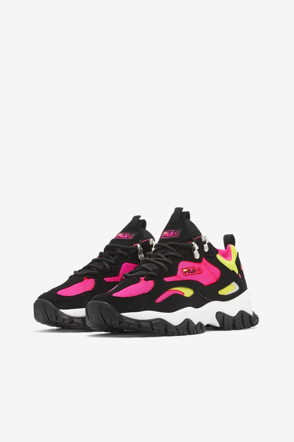 Women\'s Ray Tracer TR 2 Black-White-Pink Glow Fila