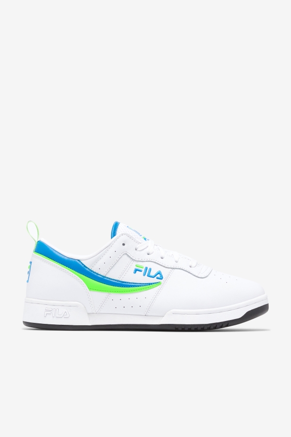 White-Green-Black Men's Original Fitness Fila