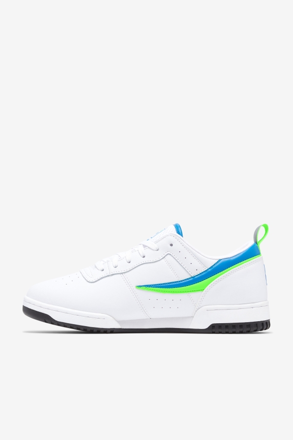 White-Green-Black Men\'s Original Fitness Fila