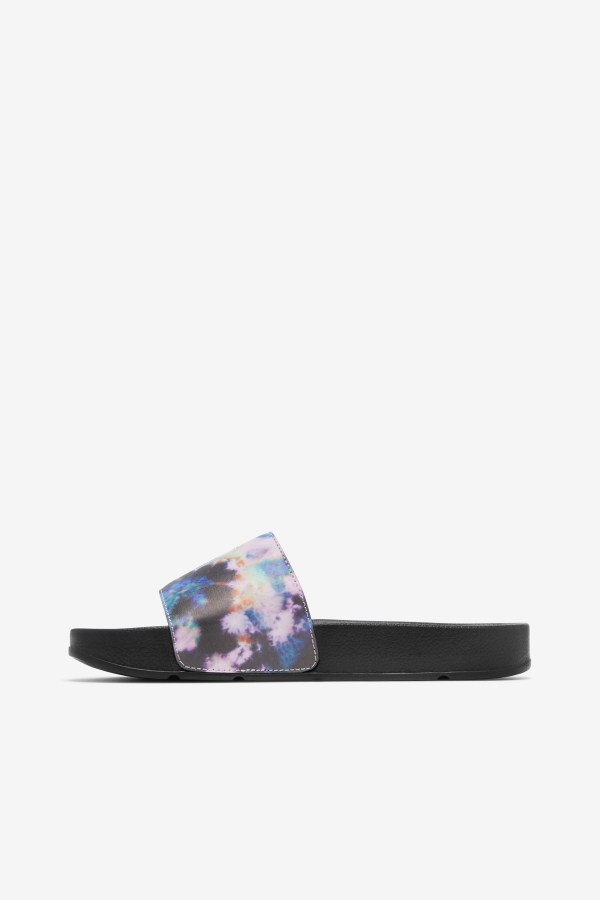 Multi-Black-White Fila Women\'s Drifter Tie Dye