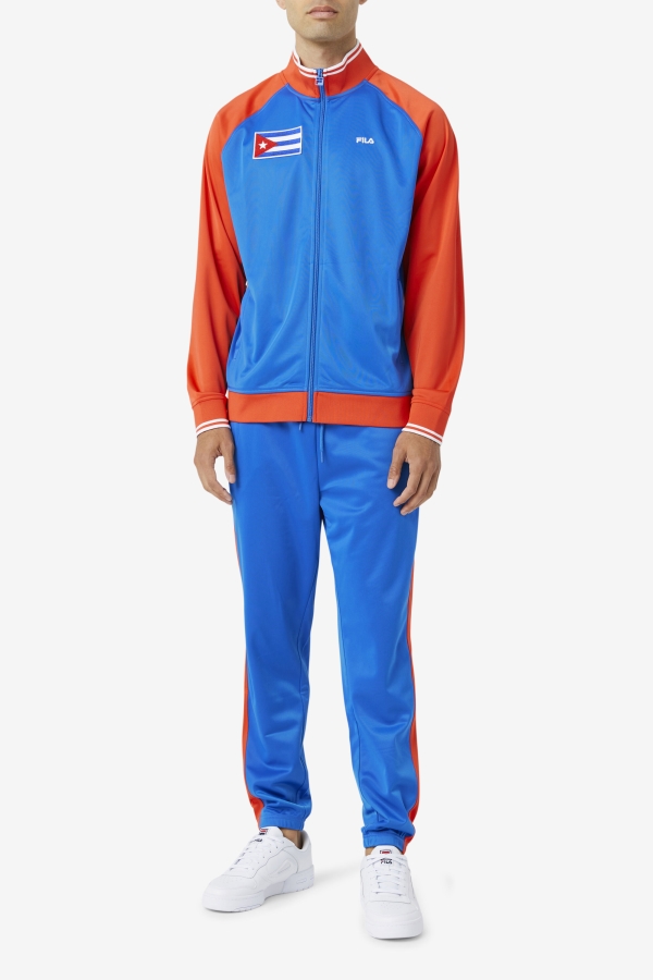 Cuba Track Jacket Fila Fiery Red-White-Blue