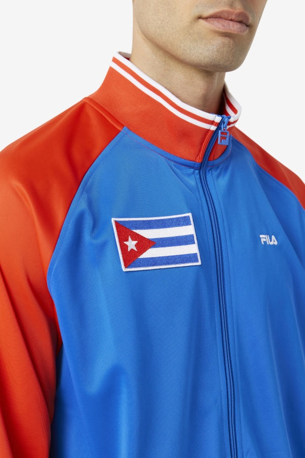 Cuba Track Jacket Fila Fiery Red-White-Blue