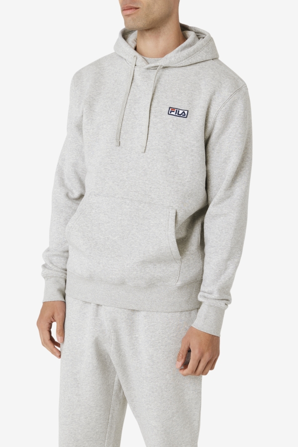 Fila Grey Heather-White Algot Hoodie