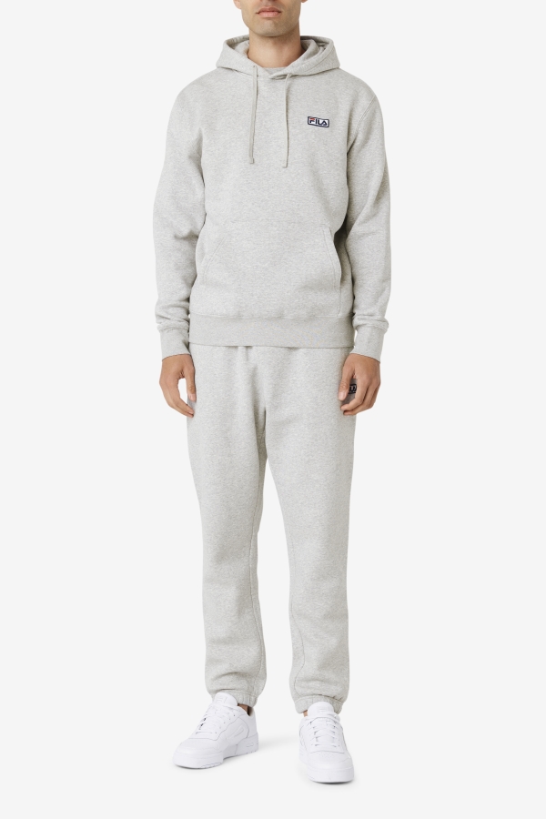Fila Grey Heather-White Algot Hoodie