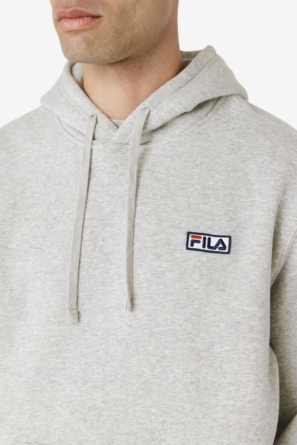 Fila Grey Heather-White Algot Hoodie