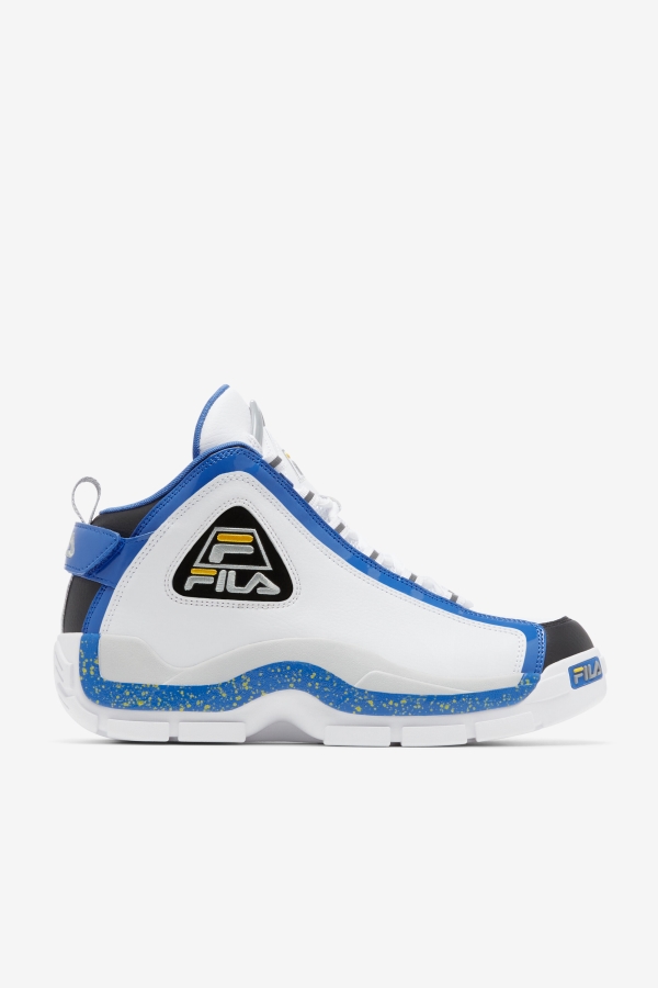 Fila Men's Grant Hill 2 White-Nebulas Blue-Lemon
