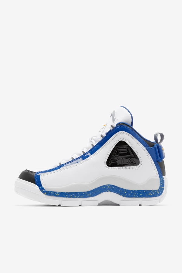 Fila Men\'s Grant Hill 2 White-Nebulas Blue-Lemon