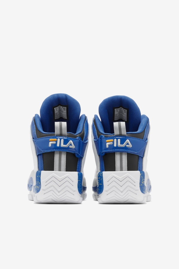 Fila Men\'s Grant Hill 2 White-Nebulas Blue-Lemon