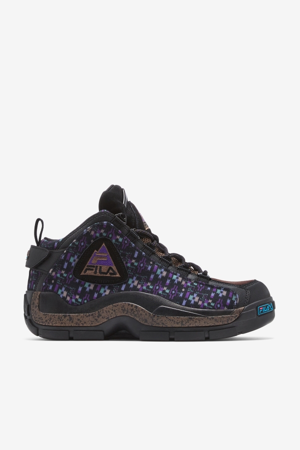 Grant Hill 2 Outdoor Black-Pinecone-Purple Fila