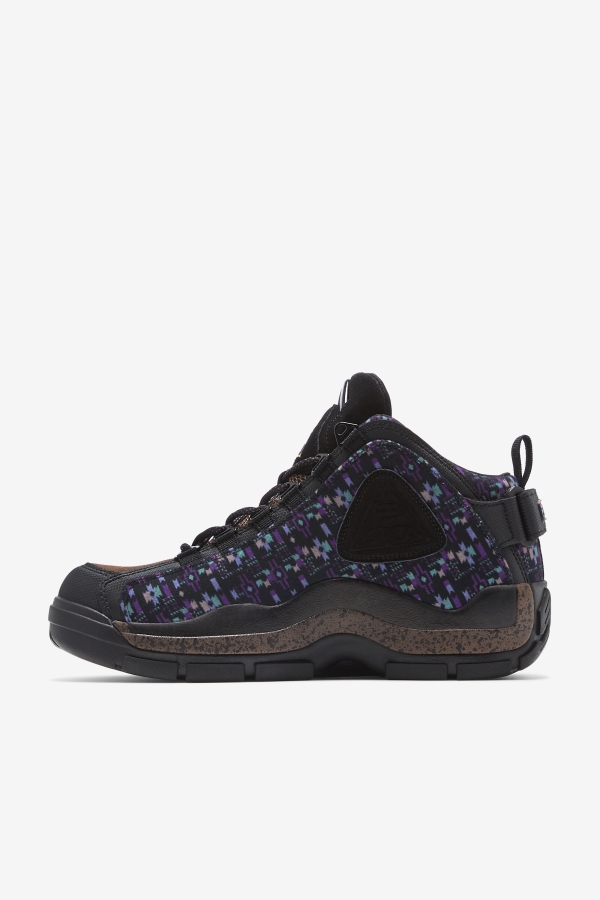 Grant Hill 2 Outdoor Black-Pinecone-Purple Fila