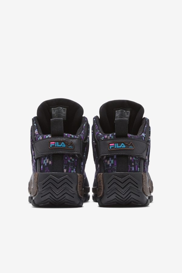 Grant Hill 2 Outdoor Black-Pinecone-Purple Fila