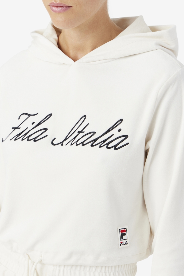 Gardenia-Black Sofia Hoodie Fila