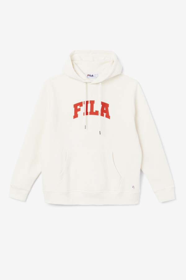 Fila Brook Hoodie Gardenia-Fiery Red