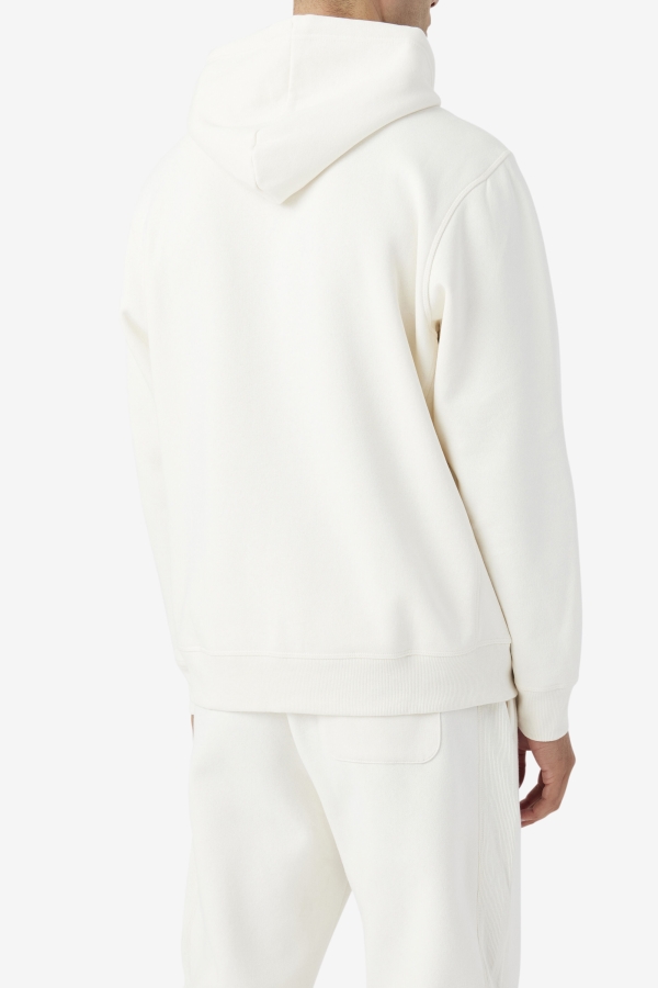 Fila Brook Hoodie Gardenia-Fiery Red