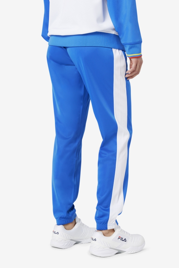 Ecuador Track Pant Blue-White-Fiery Red Fila