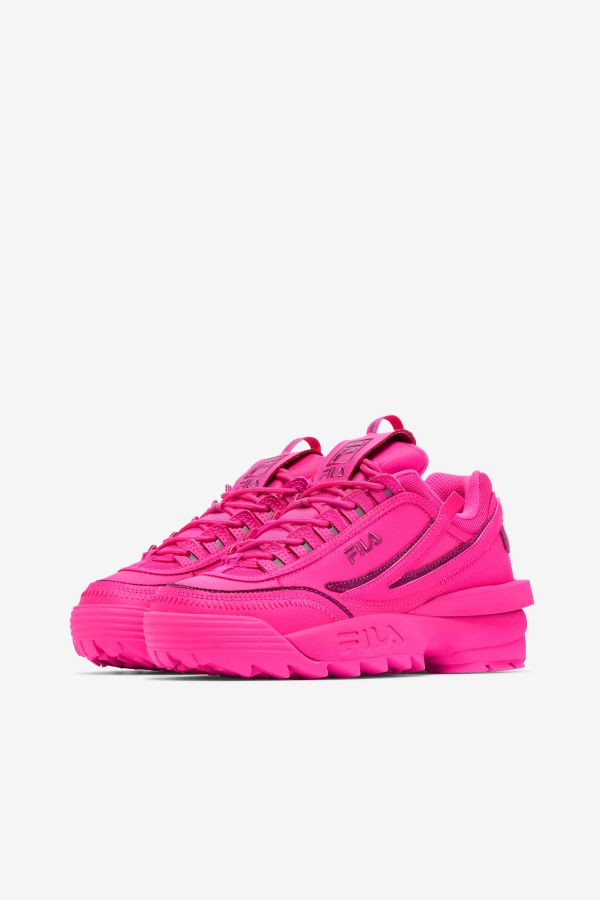 Women\'s Disruptor 2 Exp Fila Pink Glo-Festival Fuchsia