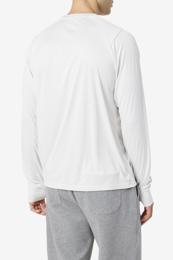 Nimbus Cloud-Black Fila Jazam Long Sleeve Crew
