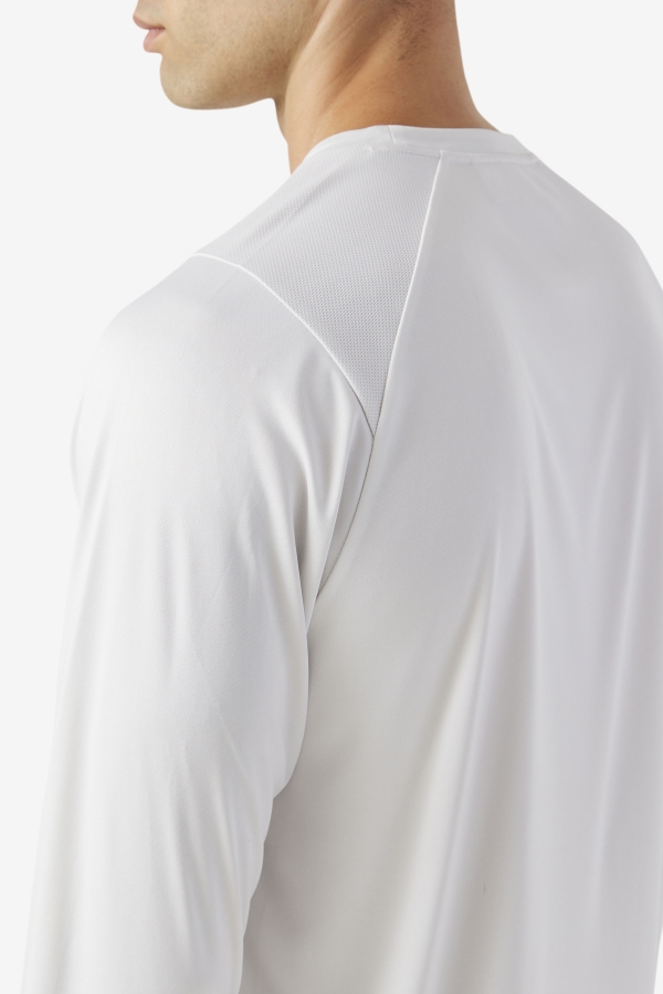 Nimbus Cloud-Black Fila Jazam Long Sleeve Crew