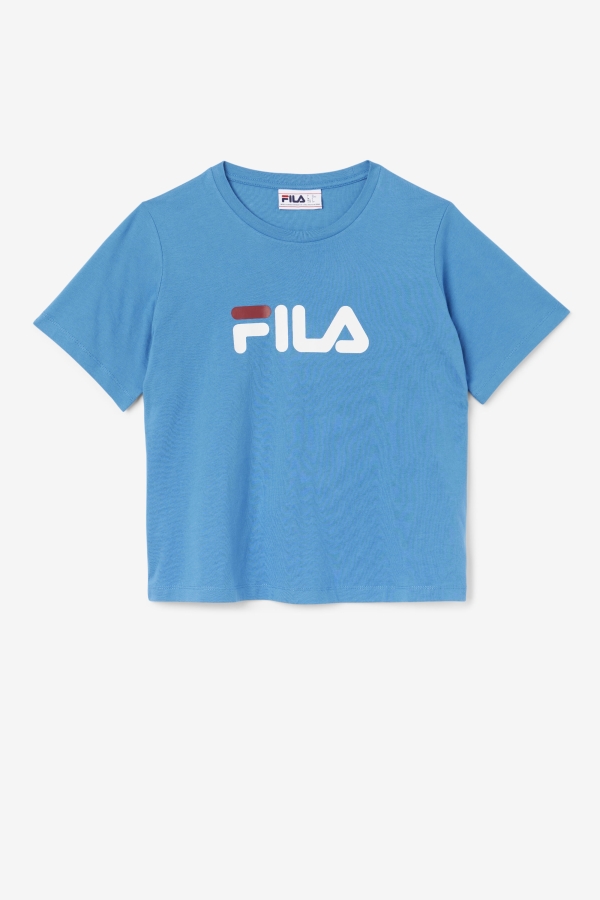 Fila Thea Tee Vallarta Blue-White-Rhubarb