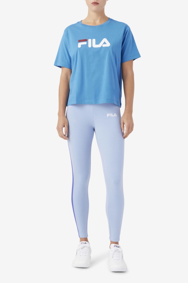 Fila Thea Tee Vallarta Blue-White-Rhubarb