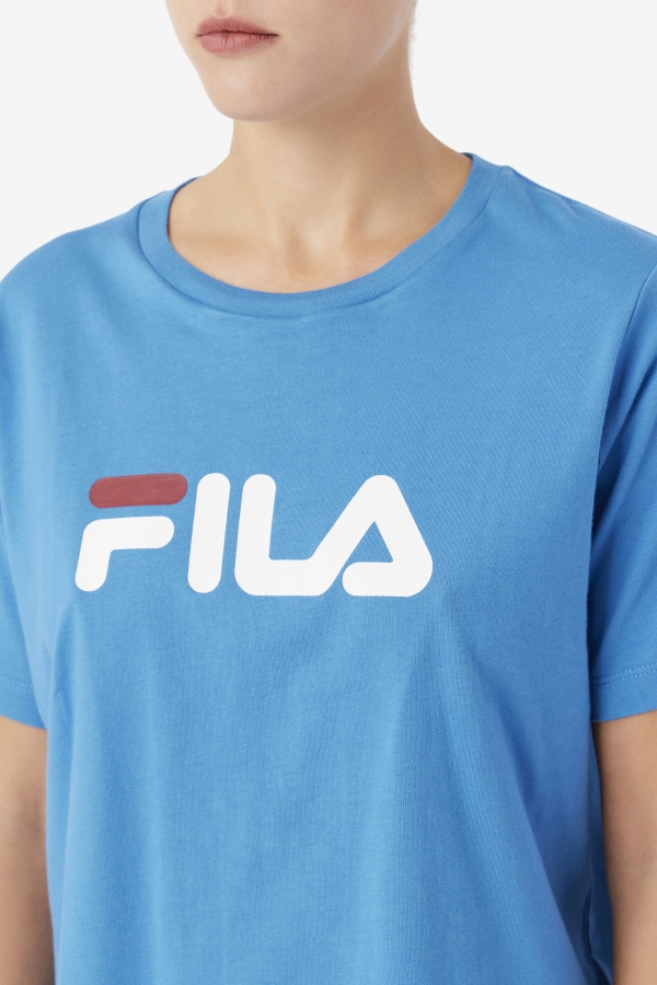 Fila Thea Tee Vallarta Blue-White-Rhubarb