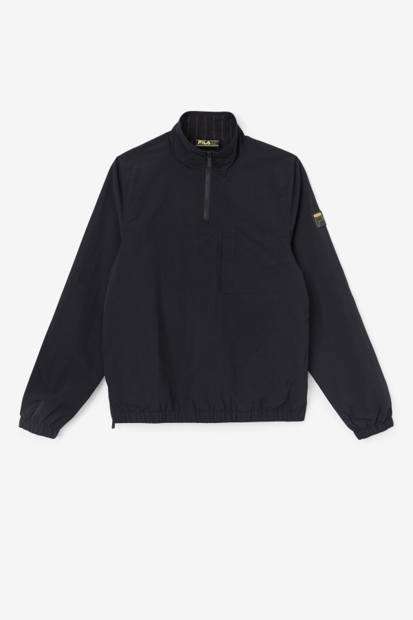 Magnus 1-4 Zip Track Jacket Black Fila
