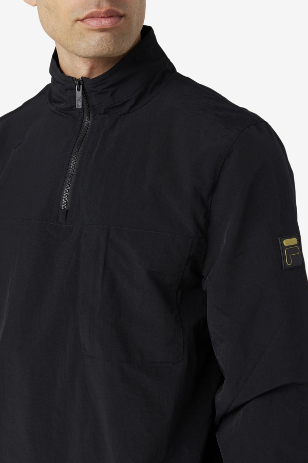 Magnus 1-4 Zip Track Jacket Black Fila