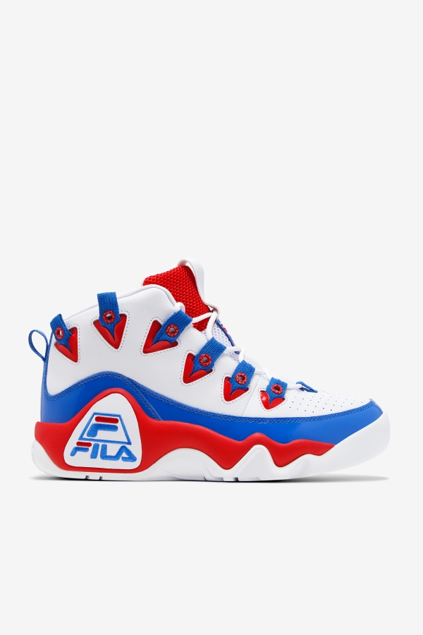 Fila Men's Grant Hill 1 White-Red-Blue