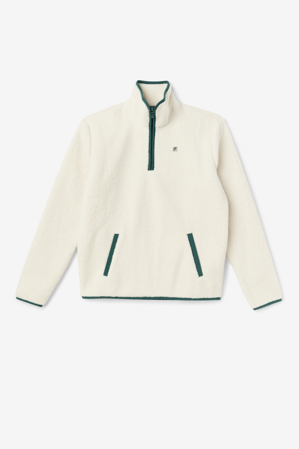 Fila Kyomi Quarter Zip Pullover Tofu-Forest Biome