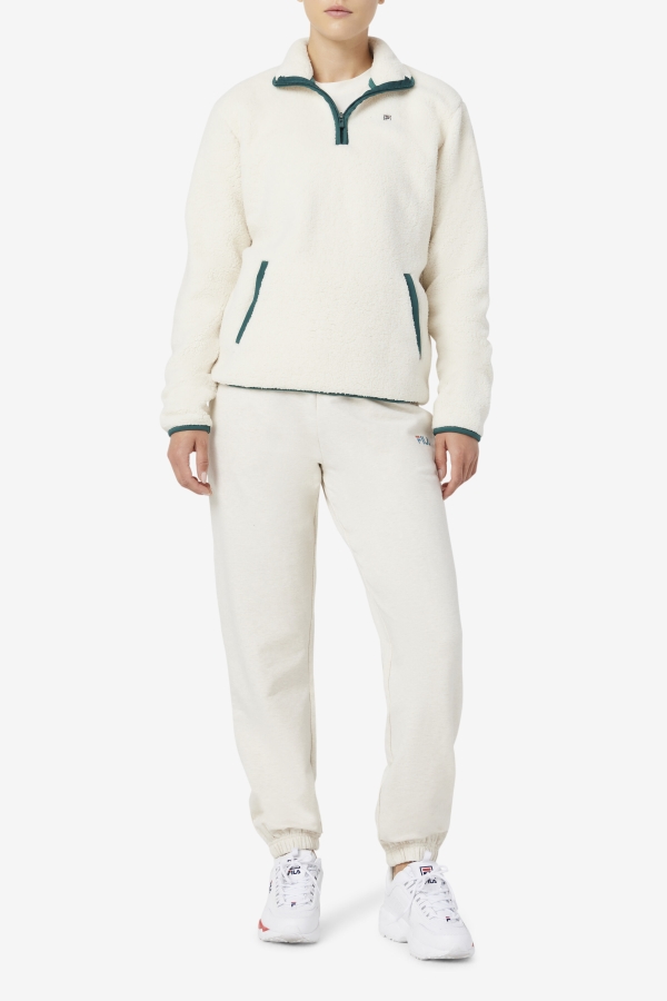 Fila Kyomi Quarter Zip Pullover Tofu-Forest Biome
