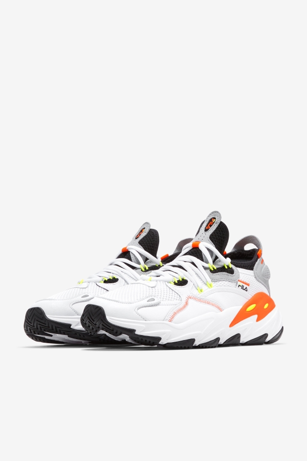White-Black-Orange Men\'s Ray Tacer Evo 2 Fila
